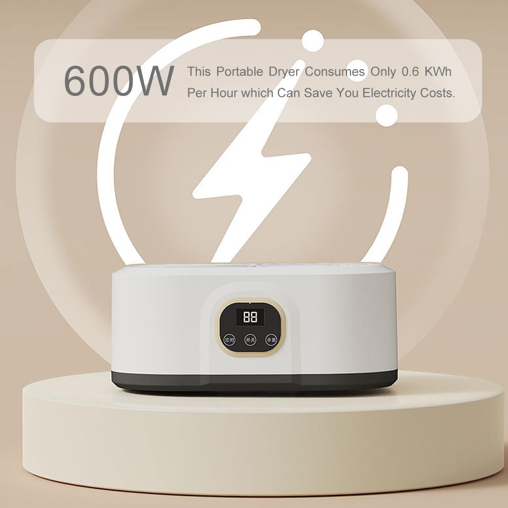 Portable Clothes Dryer, Clothes Dryer With Dryer Bag, PTC Heating