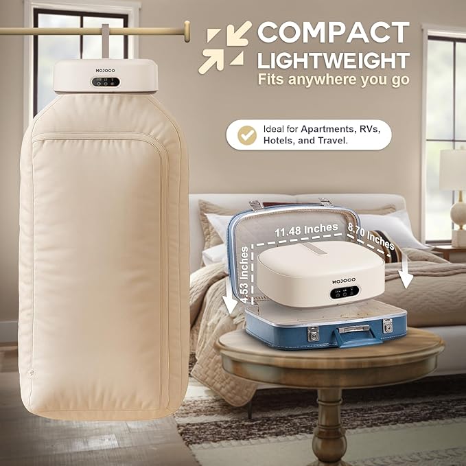 Portable Clothes Dryer, Clothes Dryer With Dryer Bag, PTC Heating